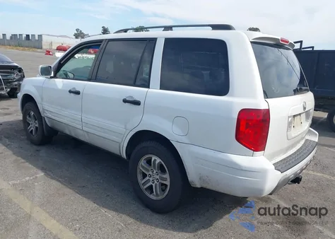 2005 Honda Pilot from USA, damaged, VIN 2HKYF1845H566997